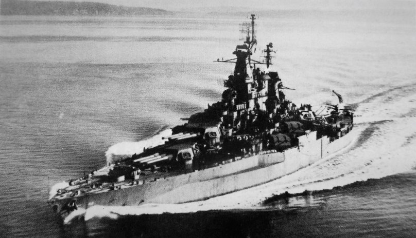 Американский линкор USS Tennessee BB-43