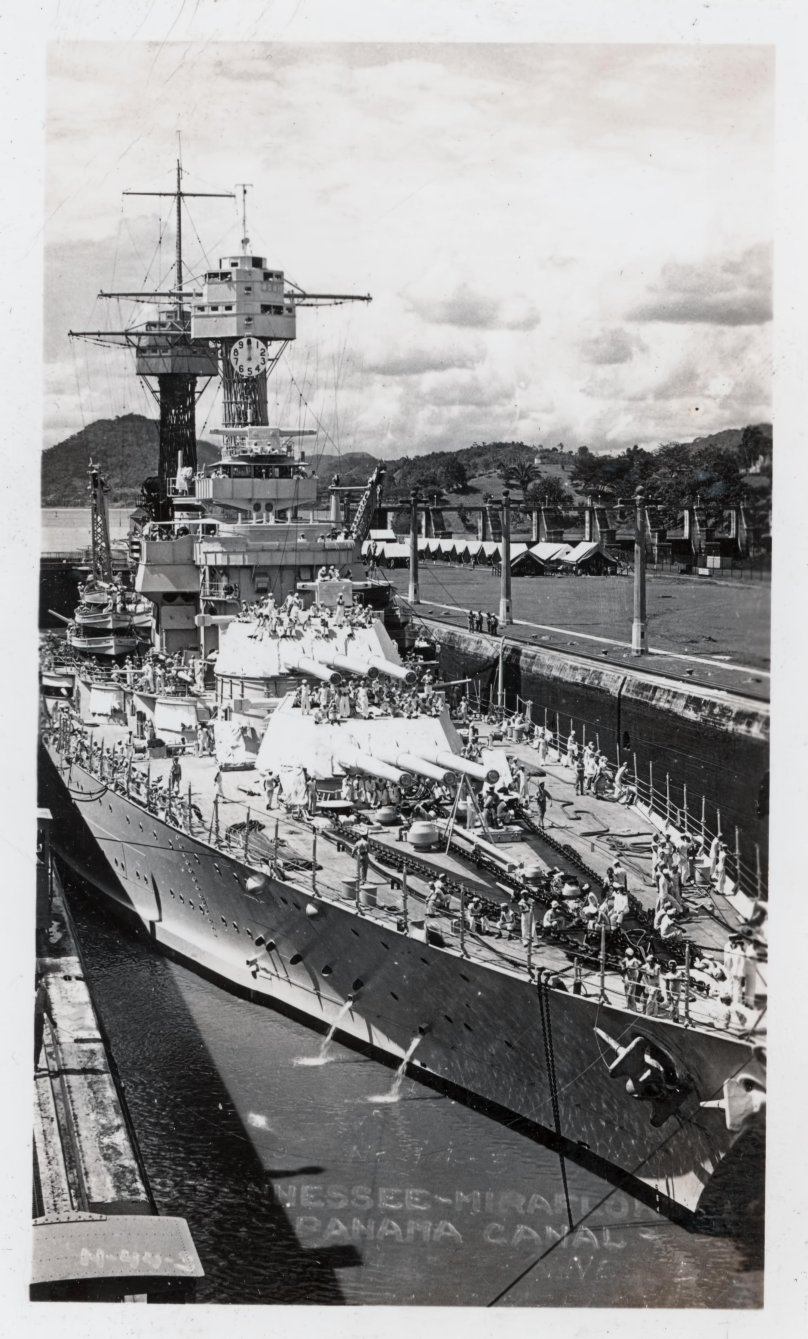 USS Tennessee BB-43 Camouflage