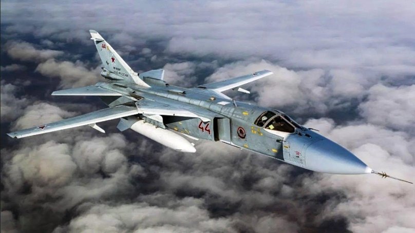 Фронтовой бомбардировщик Су-24м