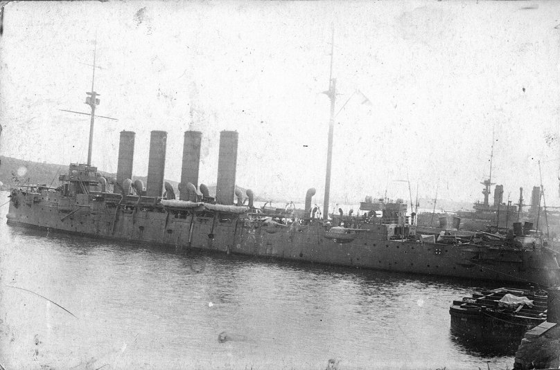 Крейсер Варяг 1916 год