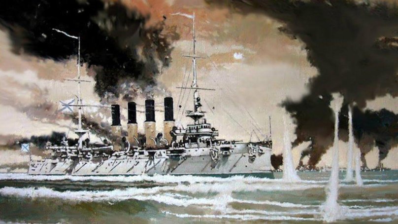 Русско-японская война 1904-1905 крейсер Варяг