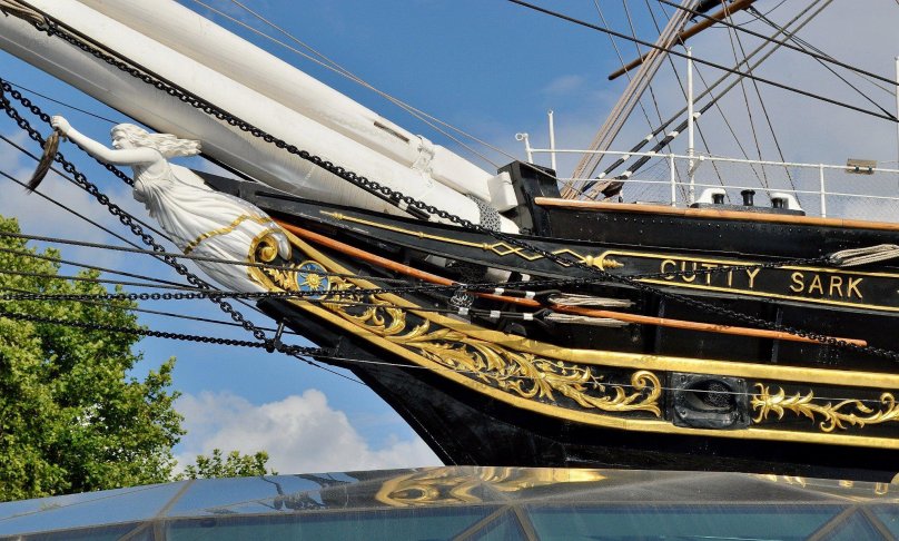 Музей корабль Катти Сарк в Лондоне