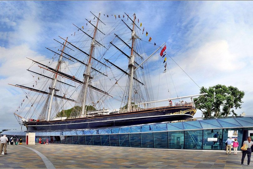 Музей корабль Катти Сарк в Лондоне