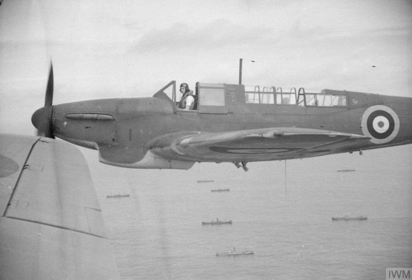Fairey "Fulmar", истребитель