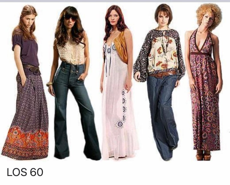 Мода хиппи 60-х