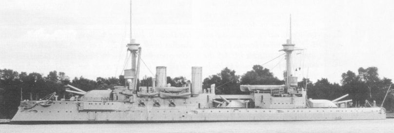 Эскадренный броненосец "Бранденбург", 1893 г