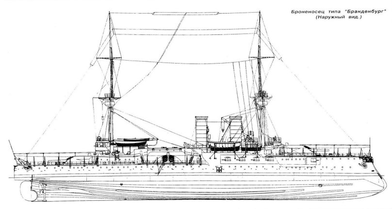 Броненосец Агамемнон 1908