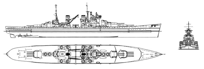Линкоры типа Король Георг 5