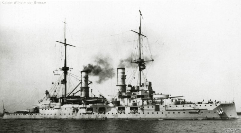Броненосец Кайзер Фридрих 3