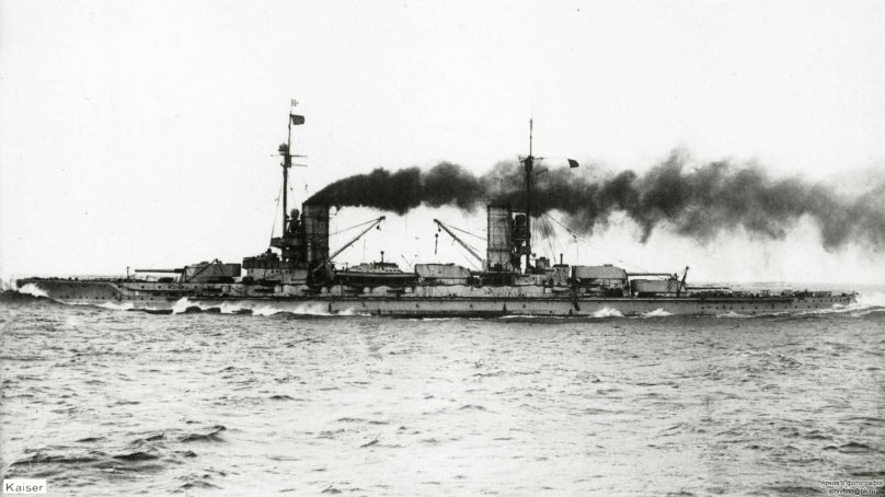 Броненосцы Германии Кайзер