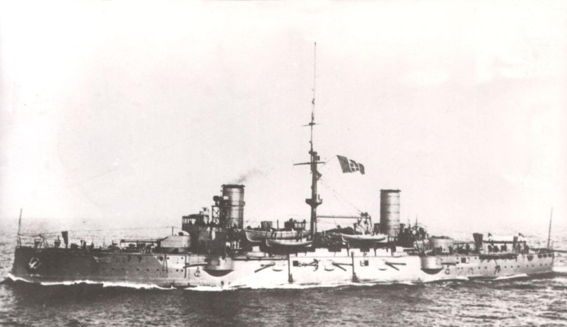 Броненосный крейсер Джузеппе Гарибальди