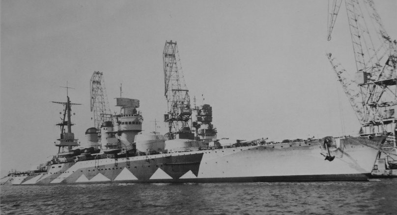 Итальянский линкор Конте ди Кавур