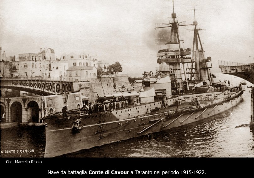 Линкор Конте ди Кавур 1942