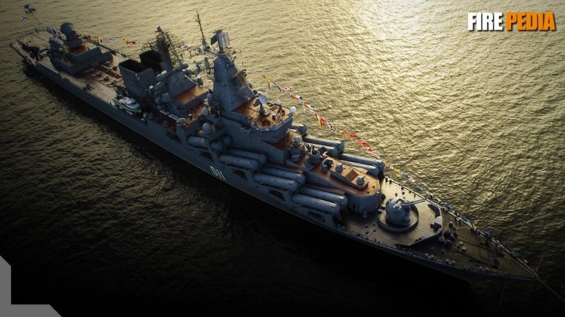 Крейсер "Варяг" проекта 1164 "Атлант"