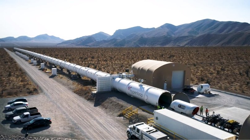 Проект сверхскоростного вакуумного поезда Hyperloop