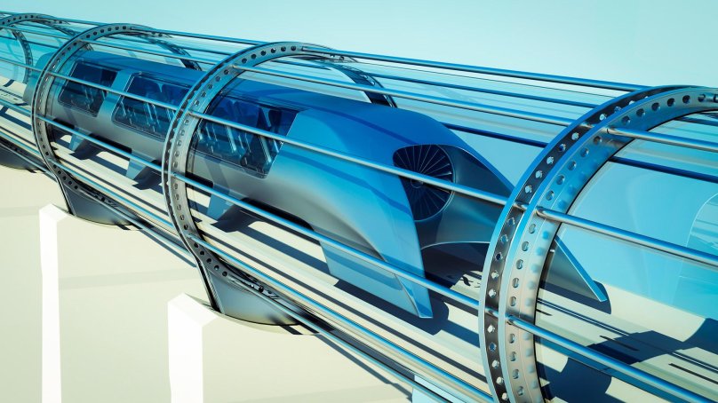 Хайперлуп поезд