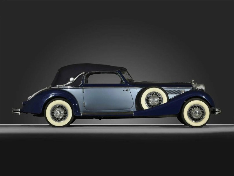 1937 Horch 853 Sport Cabriolet.