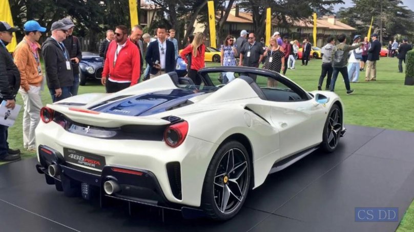 Ferrari 488 pista кабриолет