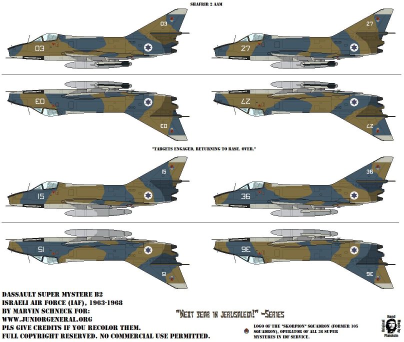 Dassault super Mystere b2 отличия Dassault Mystère IV истребитель