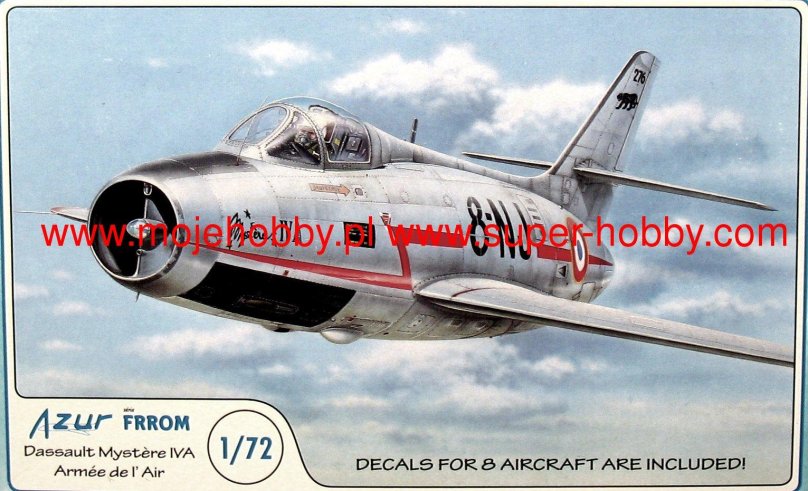 Истребитель Dassault MD.454 Mystère IV