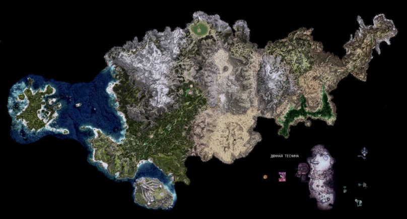 Horizon Forbidden West карта