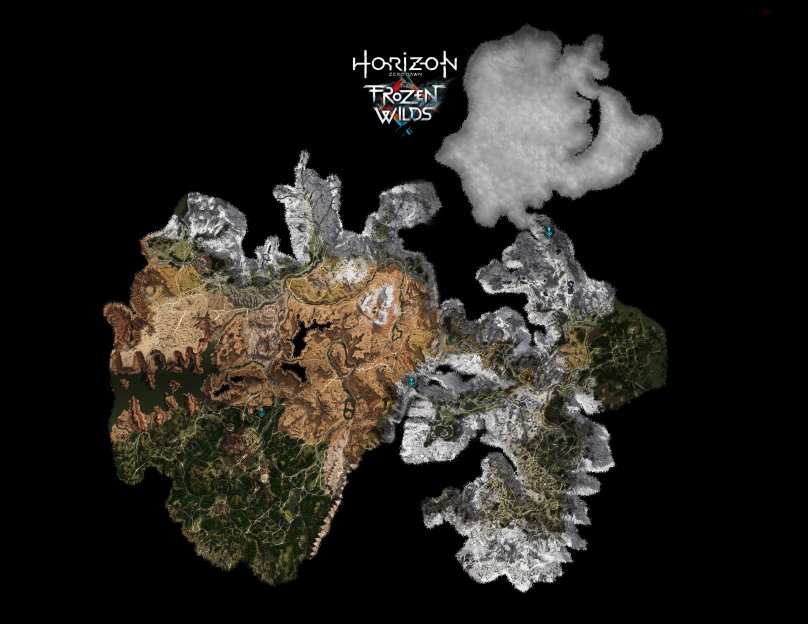Horizon Zero Dawn карта