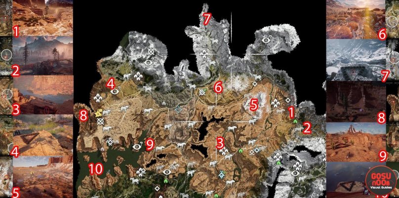 Древний Арсенал Horizon Zero Dawn на карте