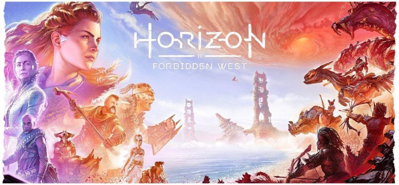 Horizon Forbidden West ps4 обложка