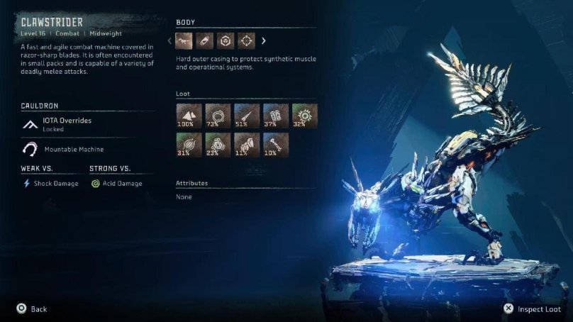 Horizon Forbidden West машины