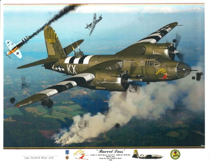 B26 бомбардировщик