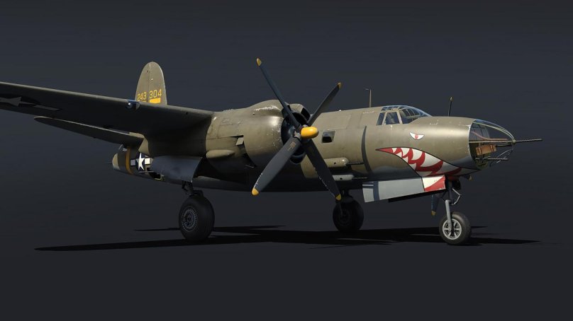 Б-26 бомбардировщик американский