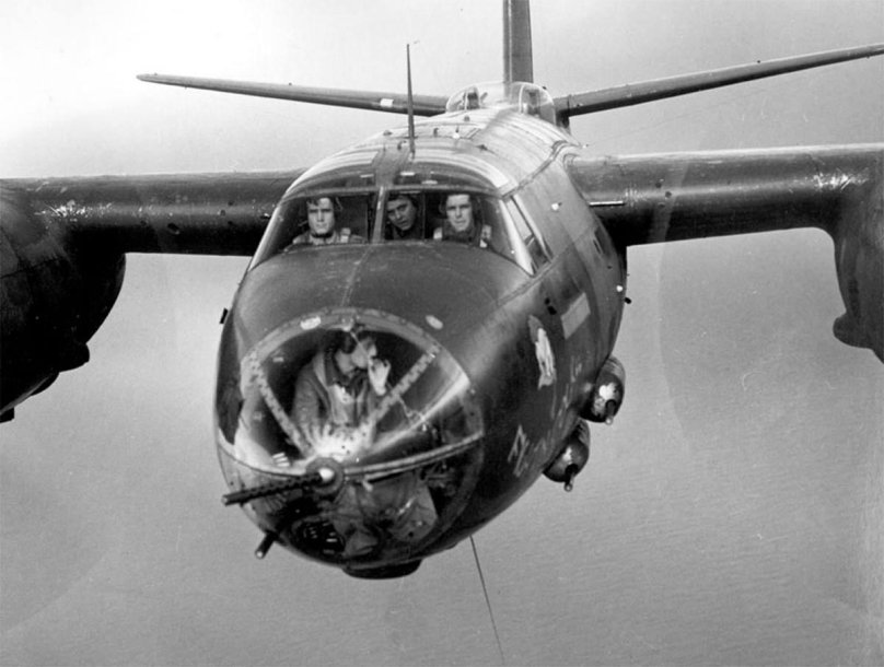Martin b-26 Marauder бомбардировщики второй мировой войны