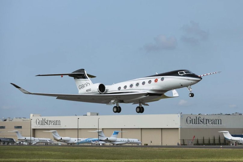 Самолет Gulfstream g800