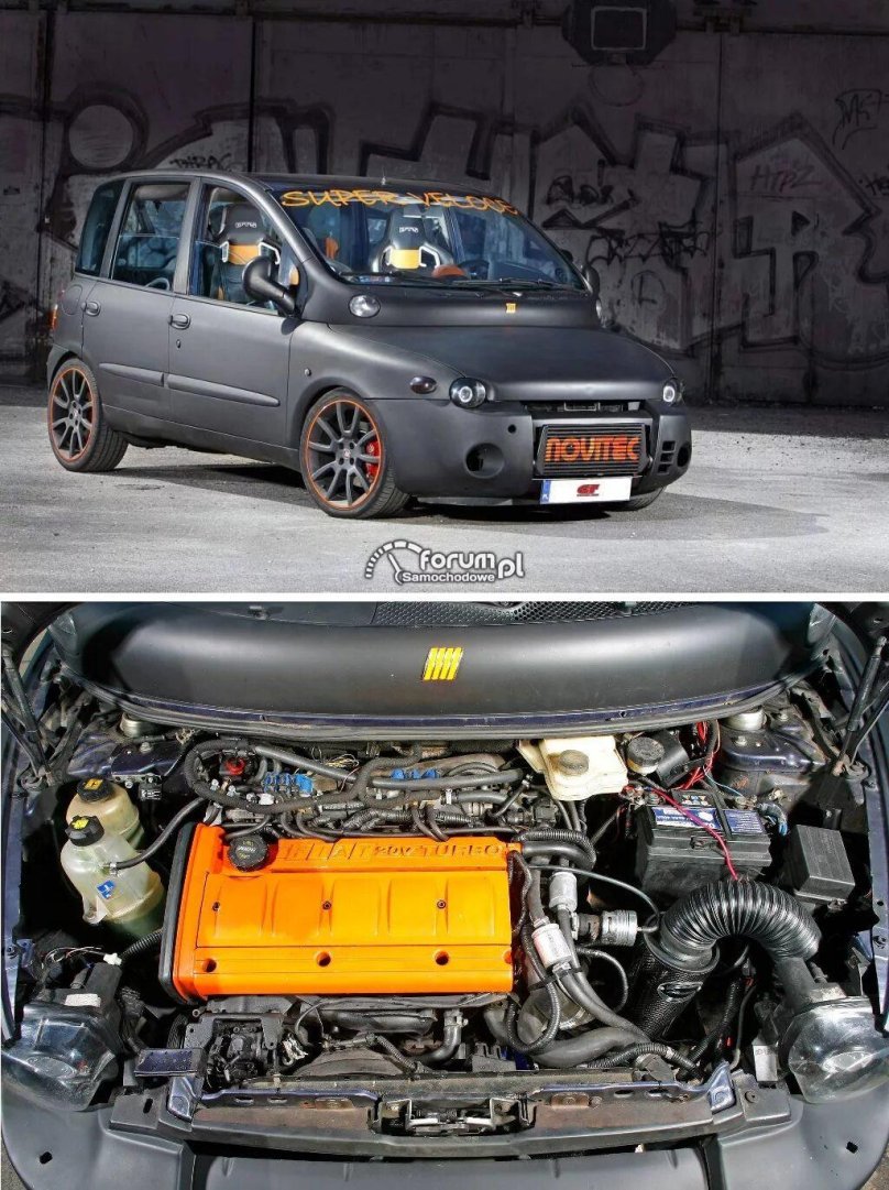 Fiat Multipla двигатель
