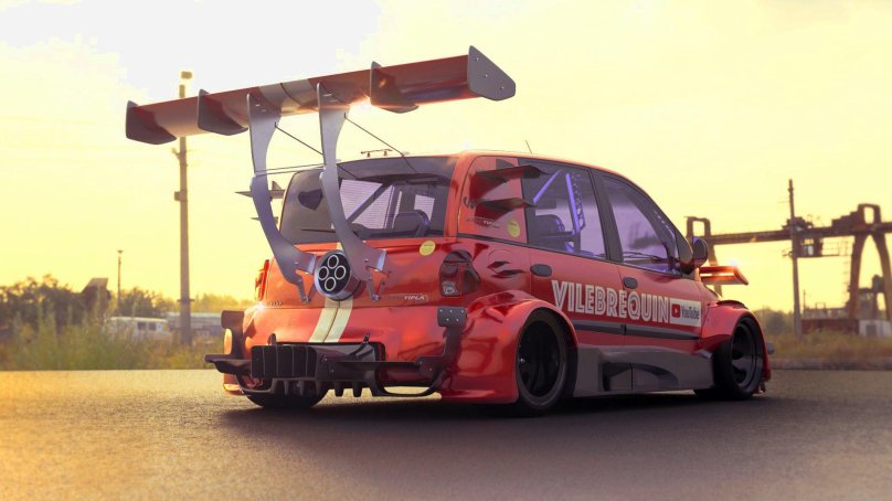 Fiat Multipla stance