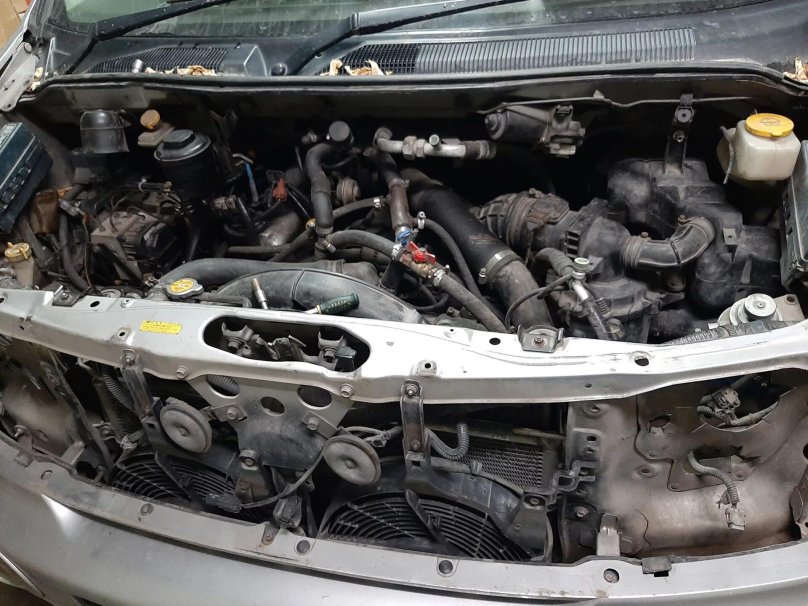 Nissan Elgrand 2003 мотор