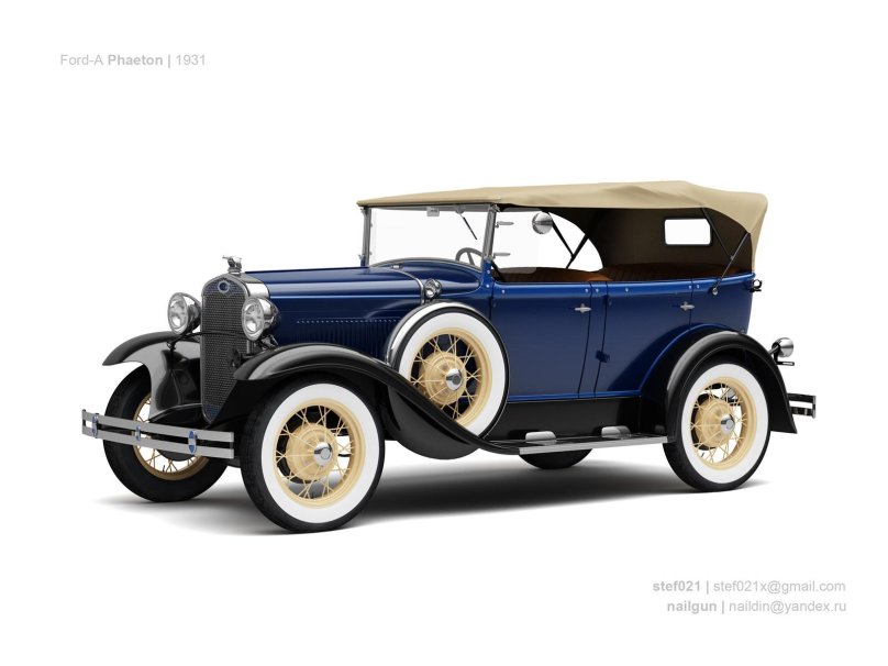 Ford model a Standard Phaeton