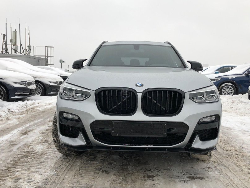 Сплиттер бампера BMW x3 g01