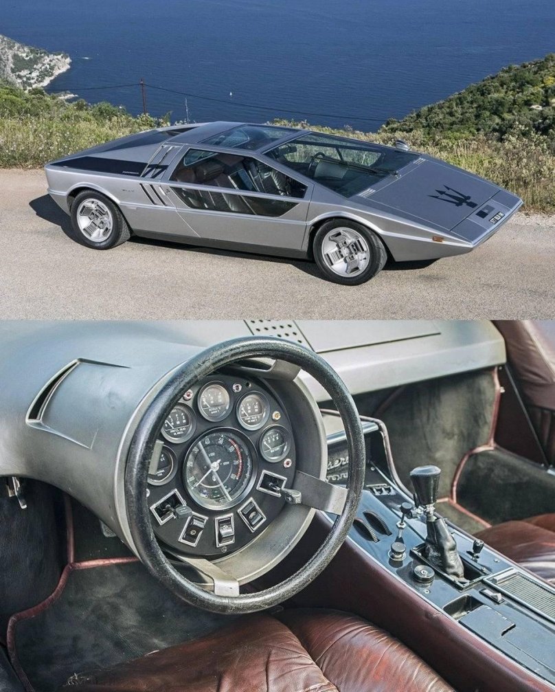 Maserati Boomerang 1972 руль