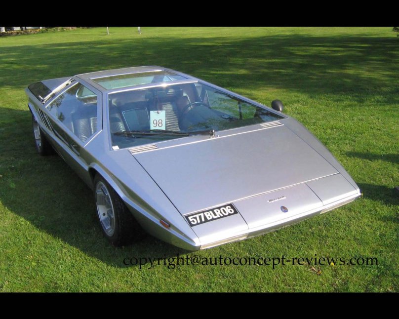1972 Maserati Boomerang Concept