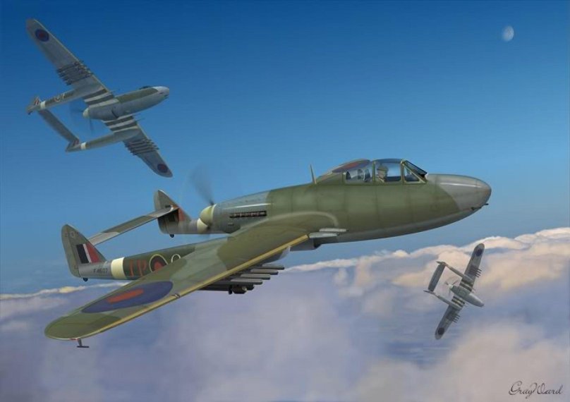 Двухмоторный турбовинтовой Штурмовик