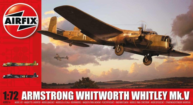 Armstrong Whitworth Whitley модель 1/72