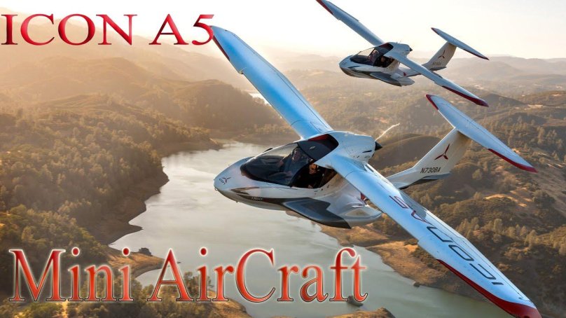 Самолет амфибия icon a5