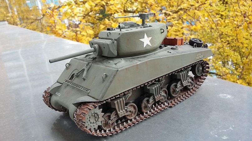 Танк m4a3e2 Sherman Jumbo