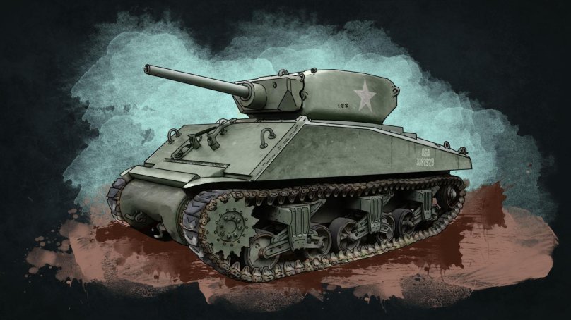 Шерман джамбо танк