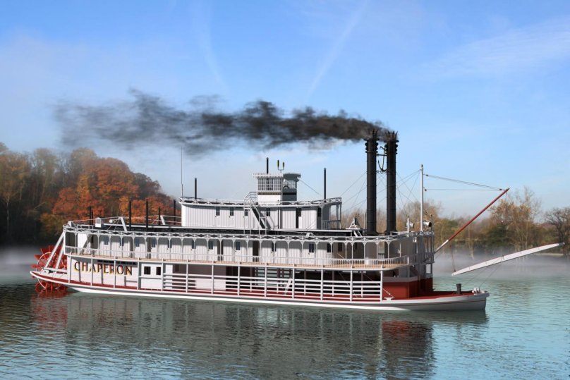 Колесные пароходы Миссисипи