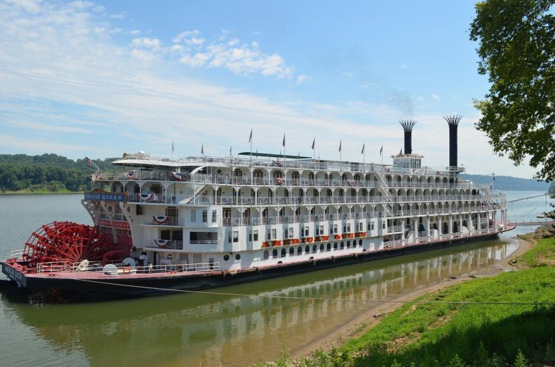 Речной пароход Миссисипи