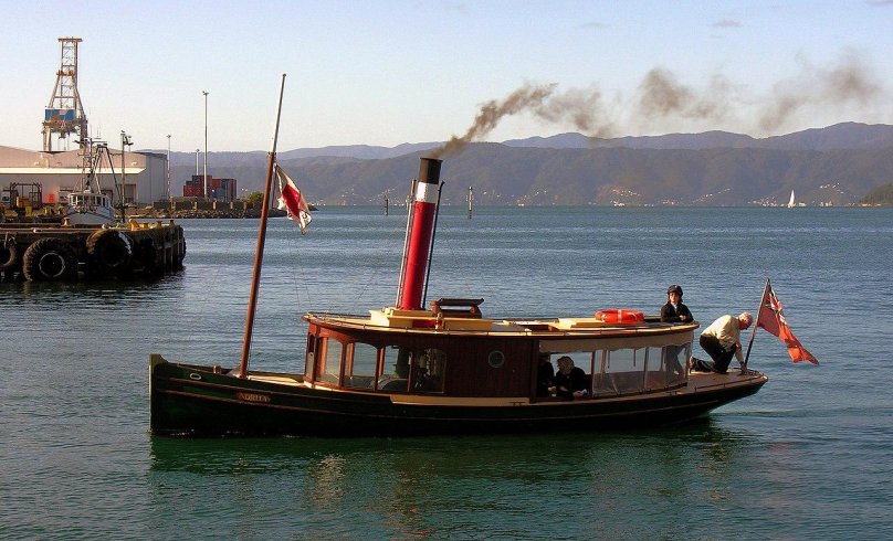 Паровой катер Баркас