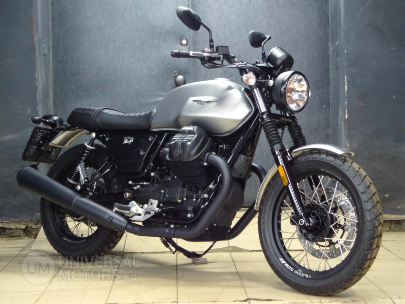 Moto Guzzi v7 защита двигателя