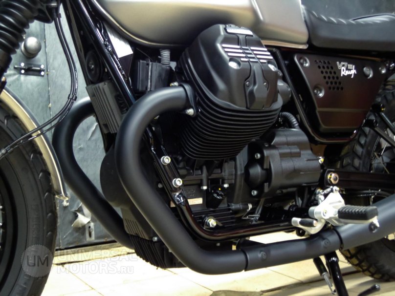Moto Guzzi v7 защита двигателя